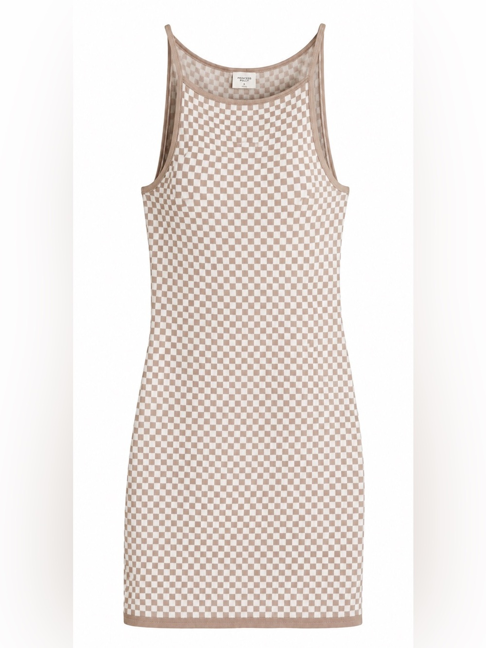 Abercrombie & Fitch checkered knit tank dress, medium